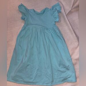 Blue Kids Dress (perfect for monogramming)